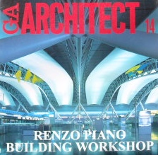 GA ARCHITECT 14 RENZO PIANO　レンゾ・ピアノ｜建築書
