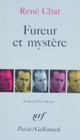 ルネ・シャール詩集Fureur et mystere｜フランス文学・原書