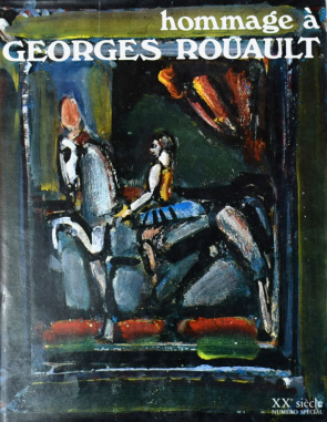 ジョルジュ・ルオー HOMMAGE A GEORGES ROUAULT  リトグラフ１葉入｜美術・版画