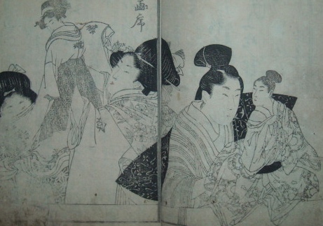 手抜きの歌麿。