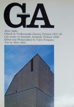 GA10 アルヴァ・アアルト　イマトラの教会　セイナヨキ・シティ・センター