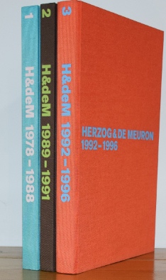 ヘルツォーク&ド・ムーロンHERZOG&DE MEURON1978-1988,1989-1991,1992-1996｜建築書