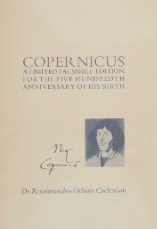 コペルニクス「天体の回転について」〜手稿・ファクシミリ版 COPERNICUS De Revolutionibus Orbium Coelestium｜天文学・洋書