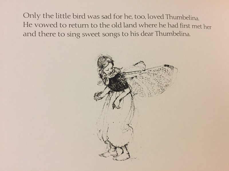 リスベート・ツヴェルガーの絵本 ｜ THUMBELINA　Lisbeth Zwerger ｜ Hans Christian Andersen ｜ 絵本