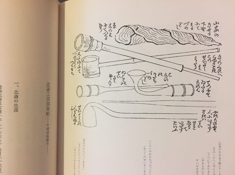 北斎工芸図案帖　ー今様櫛キン雛形ー　永田生慈｜ 工芸・デザイン