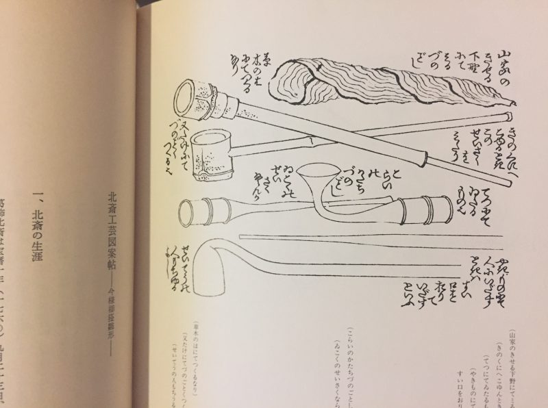 北斎工芸図案帖　ー今様櫛キン雛形ー　永田生慈｜ 工芸・デザイン