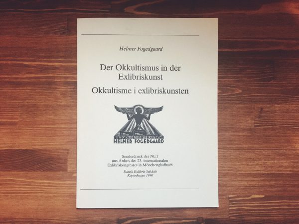 EXLIBRISに於けるオカルト主義　Okkultisme i exlibriskunsten ｜ ヘルマー・フォゲガード Helmer Fogedgaard ｜ 蔵書票