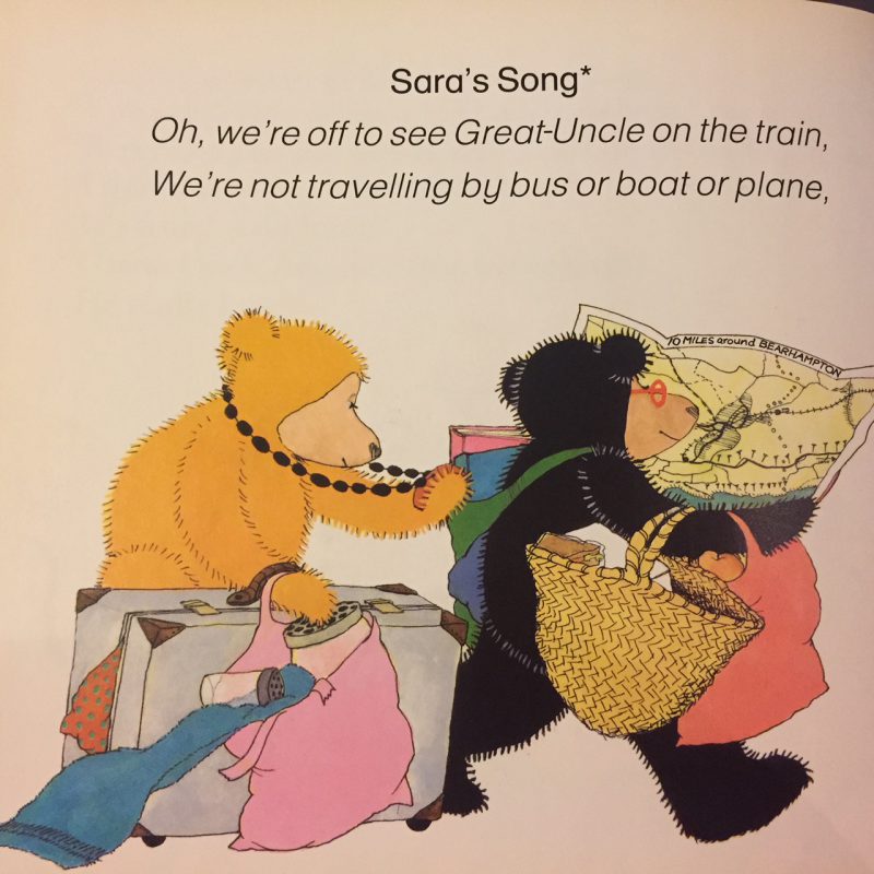 テディベアの絵本　スザンナ・グレッツ SUSANNA GRETZ：teddybears take the train ｜ 絵本