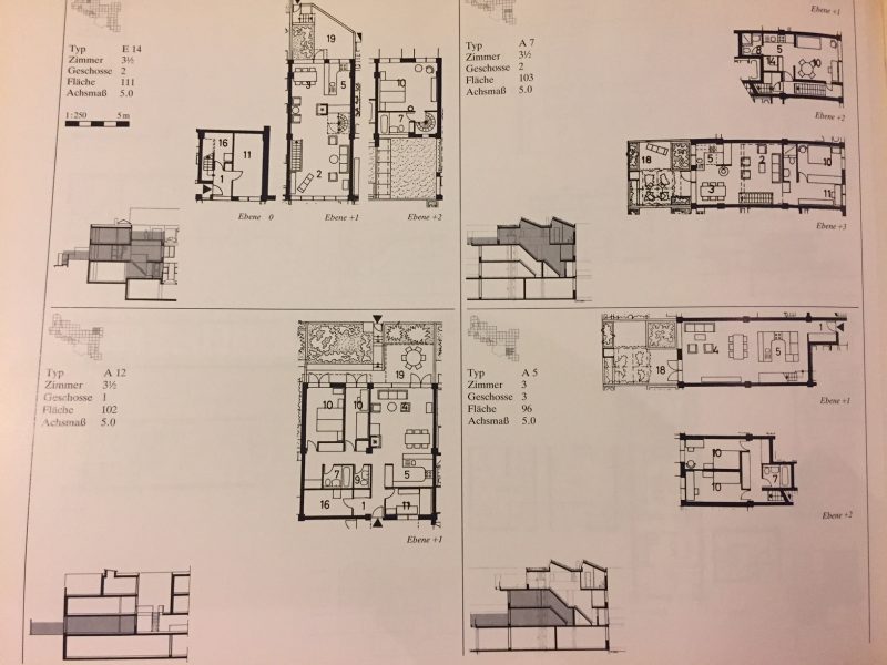 アトリエ5  Atelier5 : Siedlungen und städtebauliche Projekte ｜ 建築・作品集