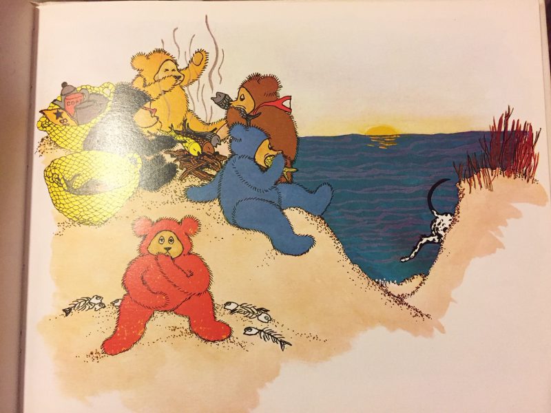 テディベアの絵本　スザンナ・グレッツ SUSANNA GRETZ：the bears who went to the seaside｜ 絵本