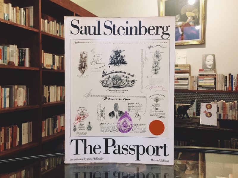 ソール・スタインバーグ Saul Steinberg: The Passport ｜ 画集 | 古本・版画・骨董の出張買取 | 大阪の古書 象々