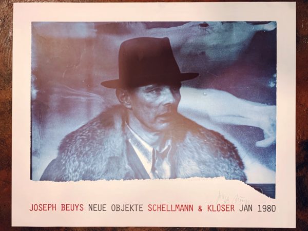 ［直筆サイン本］ヨーゼフ ボイス  Joseph Beuys 画集　値下げ中