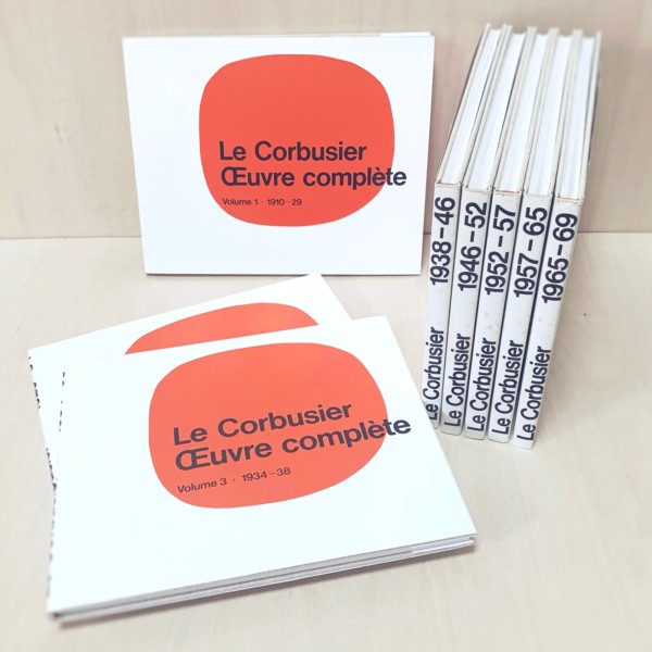 ル・コルビュジエ全作品集 全8巻セット Le Corbusier: OEuvre complete en 8 volumes ｜ 建築書・作品集