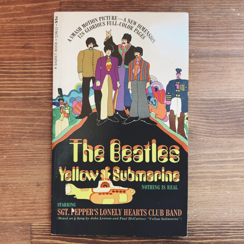 ザ ビートルズ The Beatles Yellow Submarine 1968年初版 The New American Library 映画 アニメーション 音楽 古本 版画 骨董の出張買取 大阪の古書 象々