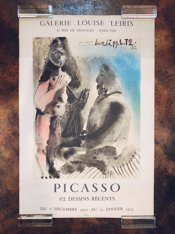 ピカソ リトグラフポスター / PICASSO POSTER ｜ 1972年・ムルロ