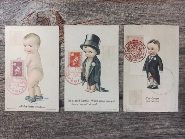 戦前の絵葉書 チャールズ・トゥエルブトゥリーズ C.H.Twelvetreesの