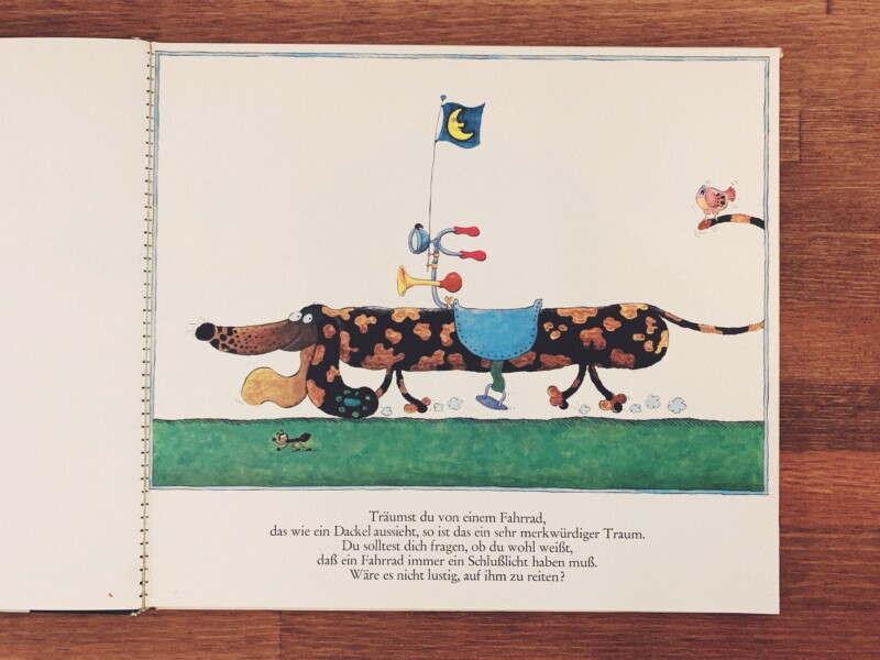 ドイツ・インゼル社の絵本　Traumbuch fur Kinder ｜ 画：ウォルター・シュメグナー Walter Schmogner ｜ 1971年・Insel Verlag ｜ 絵本