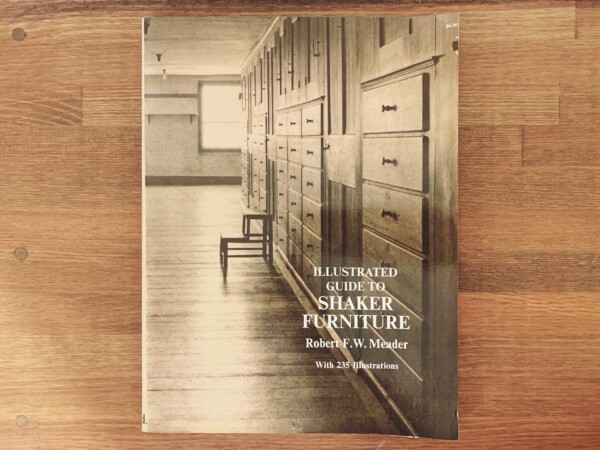 シェーカー家具の本　ILLUSTRATED GUIDE TO SHAKER FURNITURE ｜ 1972年・DOVER PUBLICATIONS ｜ 家具・インテリア・デザイン