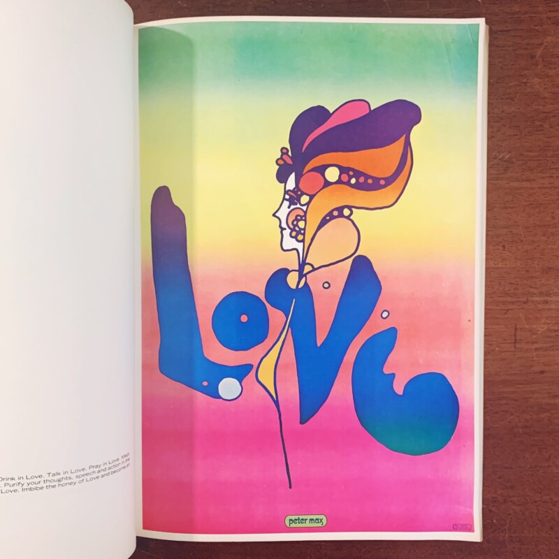 ピーター・マックス Peter Max Poster Book ｜ 1970年・CROWN