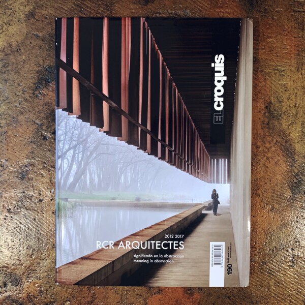 エル・クロッキー EL CROQUIS 190: RCR ARQUITECTES 2012/2017　RCRアーキテクツ  ｜ 建築書・建築雑誌