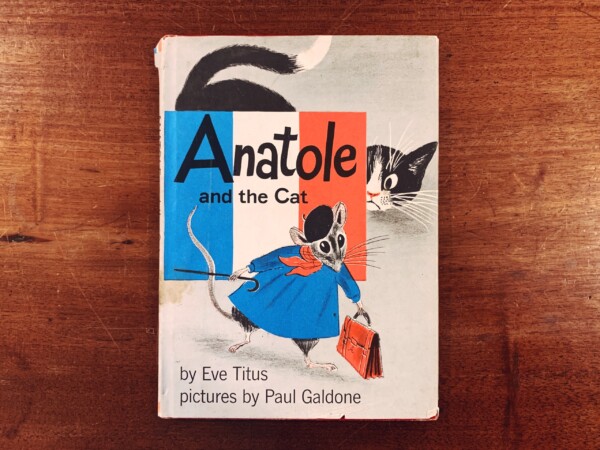 ポール・ガルドンのヴィンテージ絵本　Anatole and the Cat ｜ Paul Galdone / Eve Titus ｜ 1957年・McGraw-Hill Book ｜ 海外ヴィンテージ絵本・イラストレーション