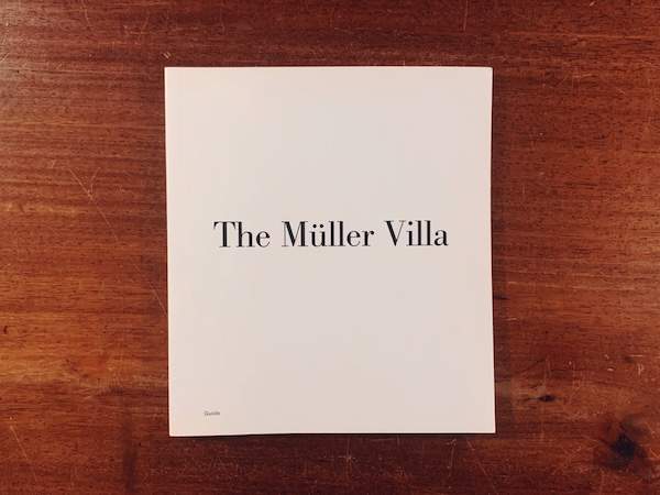 アドルフ・ロース：ミュラー邸　Adolf Loos: The Muller Villa in Prague｜ 2011・Muzeum hlavniho mesta Prahy ｜ 建築書