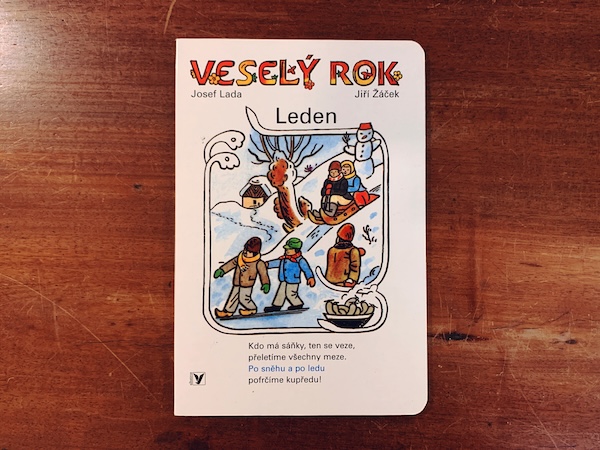 ヨゼフ・ラダの絵本 ｜ JOSEF LADA: VESELY ROK｜ 2004・albatros ｜ チェコの絵本